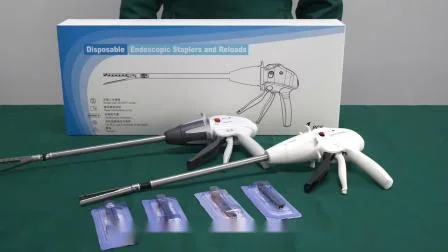 Agrafeuse jetable pour instruments laparoscopiques, coupe-agrafeuse pour laparoscope