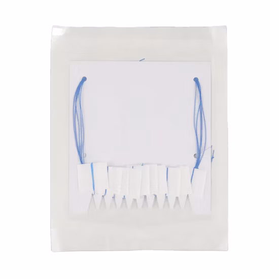 Les consommables médicaux ont stérilisé les galettes chirurgicales neurochirurgicales jetables de Laparoscope