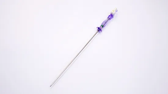 Aiguilles de Veress d'instruments laparoscopiques jetables d'OEM