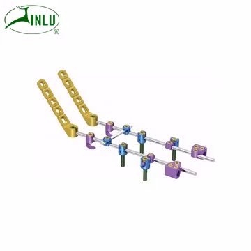Liens postérieurs EF Crosslinks du système cervical postérieur de Kco3.2mm d'implants orthopédiques rachidiens