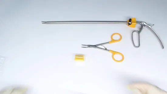 Applicateur de clips endoscopiques réutilisables Hemolok, Instruments laparoscopiques