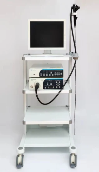 Hôpital médical offre spéciale HD opération vidéo endoscopie tour numérique vidéo gastroscope coloscope Endoscope